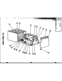 Coil Housing Assembly (Ea29x / P5819705c) (Ea35x / P5819706c) (Ea48xh / P5279905c) (Ea58xh / P5279906c) parts for Amana Central Air Conditioner EA29CT/P5819704C from AppliancePartsPros.com