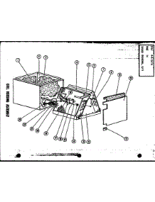 Coil Housing Assembly (Ea29x / P58197-5C) (Ea35x / P58197-6C) (Ea48xh / P52799-5C) (Ea58xh / P52799-6C) parts for Amana Central Air Conditioner EA35CT/P58197-3C from AppliancePartsPros.com