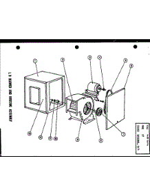 Lb Blower And Housing Assembly (Lb2,3A / P53798-3C) (Lb4,5A / P53798-4C) (Lb4,5H / P53798-5C) parts for Amana Central Air Conditioner EA48X/P52801-5C from AppliancePartsPros.com