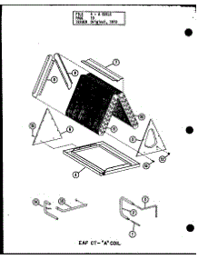 Eaf Ct- "A" Coil (Eaf18ct / P54920-1C) (Eaf24ct / P54920-2C) (Eaf30ct / P54920-3C) (Eaf36ct / P54920-4C) parts for Amana Central Air Conditioner EAF24CT/P54920-2C from AppliancePartsPros.com