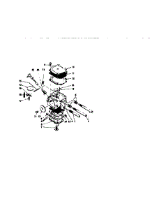 Carburetor Assembly parts for Realcraft Gas Chainsaw EAGER BEAVER 3.7 from AppliancePartsPros.com