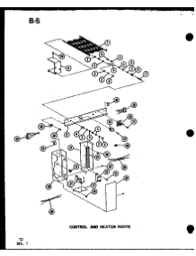 Control And Heater Parts (Ebac2400m / P55572-30C) (Ebac2410m / P55572-32C) (Ebac2900m / P55572-34C) (Ebac2910m / P55572-36C) parts for Amana Central Air Conditioner EBAC2900M/P55572-34C from AppliancePartsPros.com