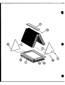 (Ebcc2400mbm / 9846201C) (Ebcc3000mbm / P9846202c) (Ebcc3600mbm / P9846203c) (Ebcc2400mdm / P9846204c) (Ebcc3000mdm / P9846205c) (Ebcc3600mdm / P9846206c) parts for Amana Central Air Conditioner EBCC2400MBM/9846201C from AppliancePartsPros.com