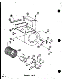 Blower Parts (Ebcc2400ma / P6752105c) (Ebcc3600ma / P6752106c) (Ebcc2400ma / P6752113c) (Ebcc3600ma / P6752114c) (Ebcc4800ma / P6752107c) (Ebcc6000ma / P6752108c) parts for Amana Central Air Conditioner EBCC3600MA/P6752114C from AppliancePartsPros.com