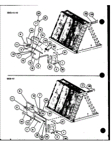 (Ebch4210ma / P9999501c) (Ebch6010ma / P9999503c) parts for Amana Central Air Conditioner EBCH4810MA/P9999502C from AppliancePartsPros.com