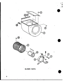 Blower Parts (Ebcu2410mb / P6752101c) (Ebcu3610mb / P6752102c) parts for Amana Central Air Conditioner EBCU2410MB/P6752101C from AppliancePartsPros.com