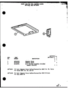 (D6772201) (D6772202) parts for Amana Central Air Conditioner EBCU2410MD/P6752111C from AppliancePartsPros.com