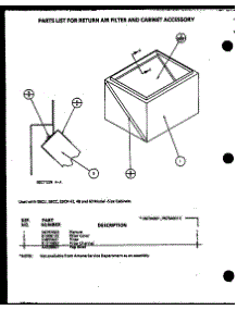 (D6794901 / P6794901c) parts for Amana Central Air Conditioner EBCU4810MB/P6752103C from AppliancePartsPros.com