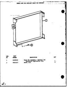 (D6802001) parts for Amana Central Air Conditioner EBCU6010MD/P6866502C from AppliancePartsPros.com