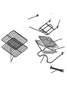 Oven Components parts for Caloric Electric Range EBE24AA0CEH-P1142443N from AppliancePartsPros.com