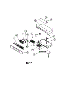 Double Oven Bezel Assembly parts for Dacor Electric Wall Oven ECD230SCH from AppliancePartsPros.com