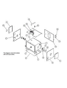 Non-Convection Cell Assembly parts for Dacor Electric Wall Oven ECD230SCH from AppliancePartsPros.com