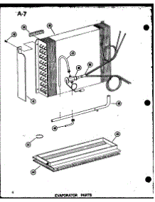 Evaporator Parts parts for Amana Central Air Conditioner ECFC24HOH-A/P68598-1C from AppliancePartsPros.com