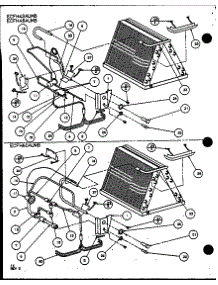 (Ecfh42aumb / P9918507c) (Ecfh48aumb / P9918508c) (Ecfh60aumb / P9918509c) parts for Amana Central Air Conditioner ECFH48AUMB/P9918508C from AppliancePartsPros.com