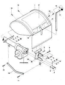 Hood, Bracket & Depth Regulator parts for Troy-Bilt Rear-Tine Tiller ECONO HORSE #E9434 AND UP from AppliancePartsPros.com