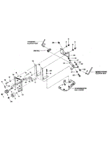 Forward / Reverse Idler Assembly parts for Troy-Bilt Rear-Tine Tiller ECONO HORSE #E9434 AND UP from AppliancePartsPros.com