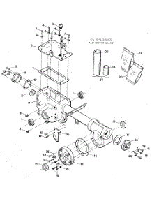 Transmission Housing, Covers, Seals, Gaskets & Plugs parts for Troy-Bilt Rear-Tine Tiller ECONO HORSE #E9434 AND UP from AppliancePartsPros.com