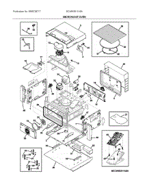 Microwave Oven parts for Electrolux Wall Oven/Microwave Combo ECWM3011ASA from AppliancePartsPros.com