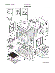 Lower Oven parts for Electrolux Wall Oven/Microwave Combo ECWM3011ASA from AppliancePartsPros.com