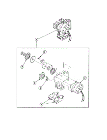 Two Switch Timer parts for Speed Queen Dryer EE2107WT from AppliancePartsPros.com