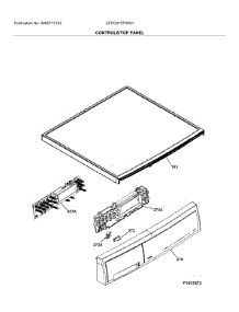 Control parts for Electrolux Dryer EFDC210TIW01 from AppliancePartsPros.com