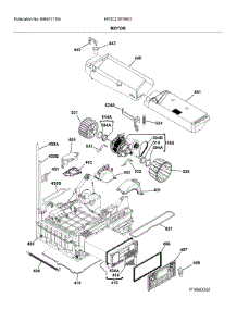 Motor parts for Electrolux Dryer EFDC210TIW01 from AppliancePartsPros.com