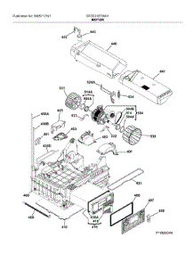 Motor parts for Electrolux Dryer EFDE210TIW01 from AppliancePartsPros.com
