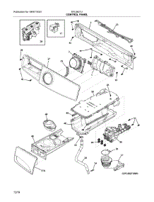 Control parts for Electrolux Washer EFLS627UIW1 from AppliancePartsPros.com