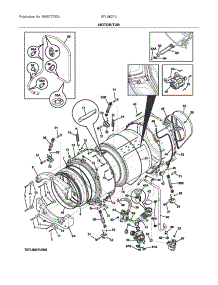 Motor / Tub parts for Electrolux Washer EFLS627UTT2 from AppliancePartsPros.com