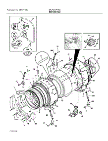 Motor parts for Electrolux Washer EFLW317TIW2 from AppliancePartsPros.com