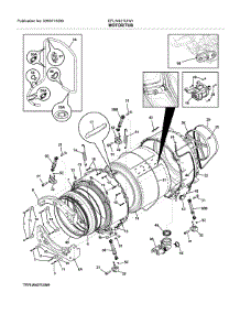 Tubb parts for Electrolux Washer EFLW427UIW1 from AppliancePartsPros.com