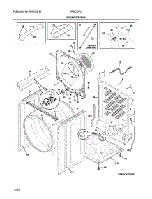 Cabinet / Drum parts for Electrolux Dryer EFMC627UIW2 from AppliancePartsPros.com