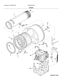 Motor parts for Electrolux Dryer EFME427UIW2 from AppliancePartsPros.com