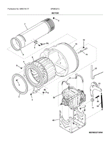 Motor parts for Electrolux Dryer EFME527UIW1 from AppliancePartsPros.com