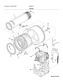 Motor parts for Electrolux Dryer EFME527UTT2 from AppliancePartsPros.com