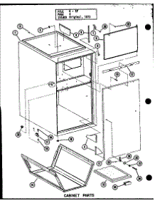 Cabinet Parts (Efs-0919-1A / P96220-15F) (Efs-0929-1A / P96220-16F) (Efs-0936-1A / P96220-10F) parts for Amana Furnace EFS-0929-1A/P96220-16F from AppliancePartsPros.com