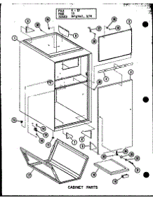 Cabinet Parts (Efl-2070-1A / P96224-23F) (Efl-2087-1A / P96224-24F) (Efl-20105-1A / P96224-25F) (Efl-20122-1A / P96224-26F) parts for Amana Furnace EFS-0929-1A/P96220-18F from AppliancePartsPros.com