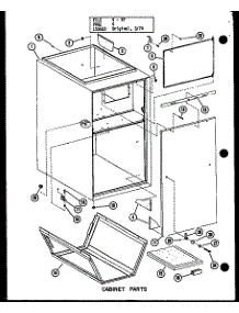 Cabinet Parts (Efs-0919-1A / P96220-17F) (Efs-0929-1A / P96220-18F) (Efs-0936-1A / P96220-19F) (Efs-1436-1A / P96220-20F) (Efs-1453-1A / P96220-21F) (Efs-1470-1A / P96220-22F) parts for Amana Furnace EFS-1436-1A/P96220-20F from AppliancePartsPros.com