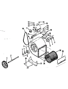 Viking Belt Drive Blowers parts for Icp Furnace EG-80-1 from AppliancePartsPros.com