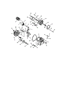 Crankcase / Piston / Gear Cover parts for Generac Lawn & Garden Engine EHC00952 from AppliancePartsPros.com