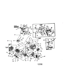 Generac Engine parts for Generac Lawn & Garden Engine EHC009831 from AppliancePartsPros.com