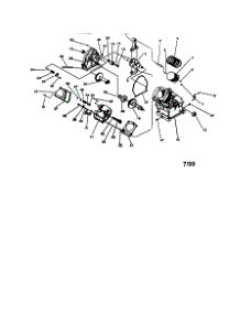 Long Block parts for Generac Lawn & Garden Engine EHF00935 from AppliancePartsPros.com