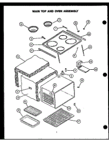 (Ehs342-Of) (Ehs344-Of) (Ehs345-Of) (Ehs346-Of) (Ehs360-Of) parts for Caloric Electric Range EHS344-OF from AppliancePartsPros.com