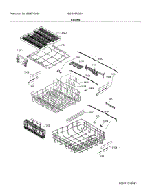 Racks parts for Electrolux Dishwasher EI24ID81SS4A from AppliancePartsPros.com