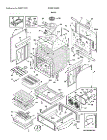 Body parts for Electrolux Electric Range EI30EF45QSG from AppliancePartsPros.com