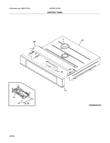 Control Panel parts for Electrolux Electric Wall Oven EI30EW38TSB from AppliancePartsPros.com