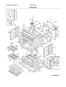 Upper Oven parts for Electrolux Electric Wall Oven EI30EW48TSA from AppliancePartsPros.com