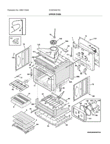 Upper Oven parts for Electrolux Electric Wall Oven EI30EW48TSC from AppliancePartsPros.com