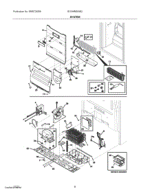 System parts for Electrolux Refrigerator EI33AR80WS2 from AppliancePartsPros.com