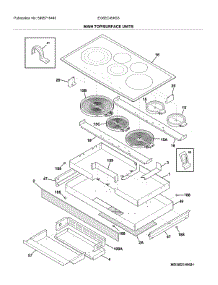 Main Top / Surface Units parts for Electrolux Electric Cooktop EI36EC45KS3 from AppliancePartsPros.com